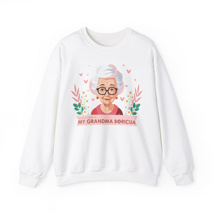 In Loving Memory of My Grandma Boricua Heavy Blend™ Crewneck Sweaters