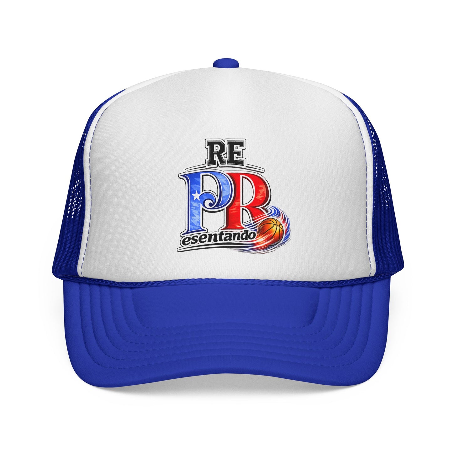 Copy of Soccer Mom Boricua Red Bow Puerto Rican Flag Trucker Caps FREE SHIPPING