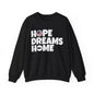 HOPE DREAMS HOME Puerto Rico Heavy Blend™ Crewneck Sweaters