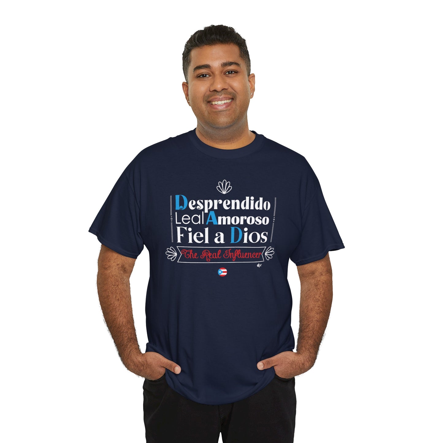 My DAD Description Heavy Cotton Tee
