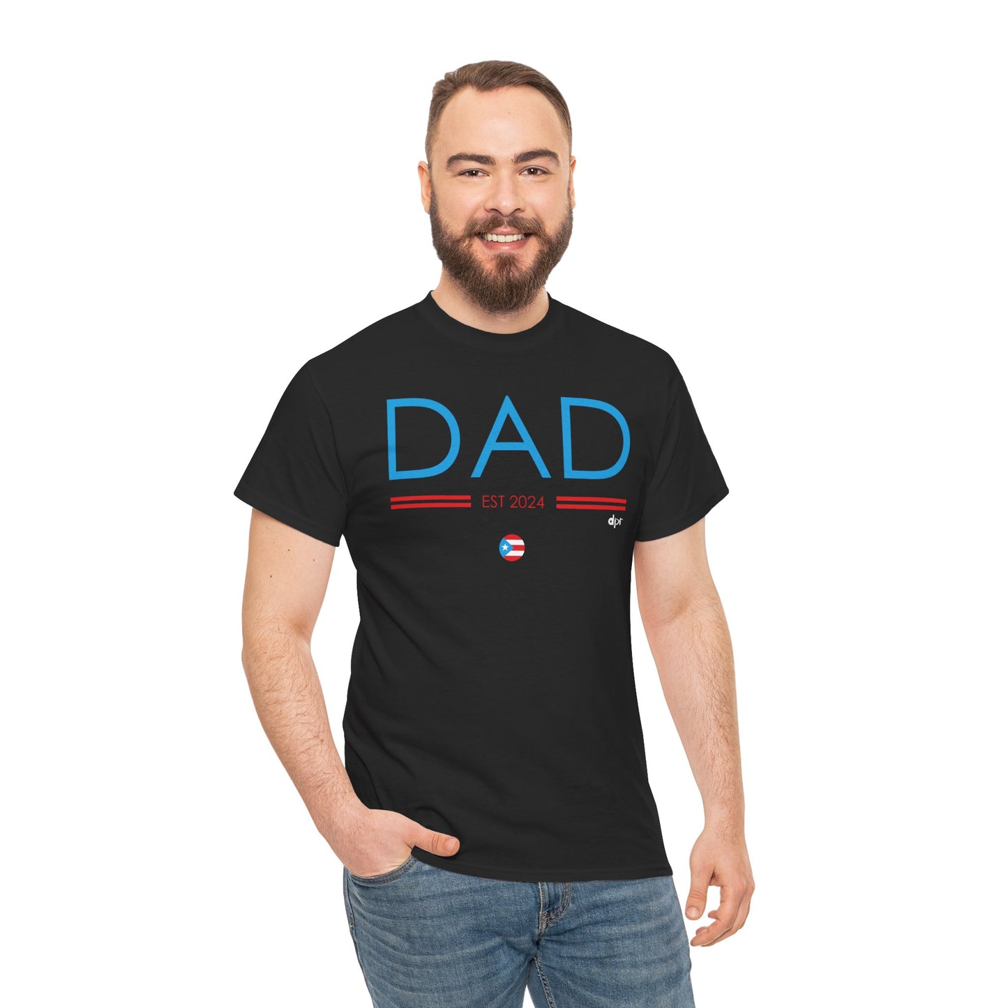 DAD Est 2024 Heavy Cotton Tee