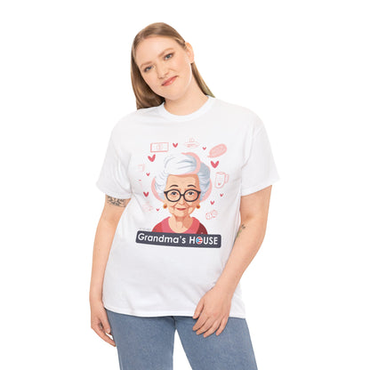 Recordando My Grandma's House Unisex Heavy Cotton Tee