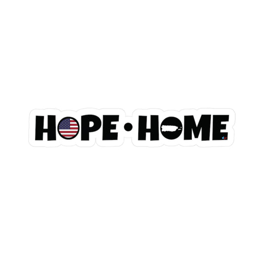 HOPE HOME PUERTO RICO Waterproof Kiss-Cut Vinyl Decals