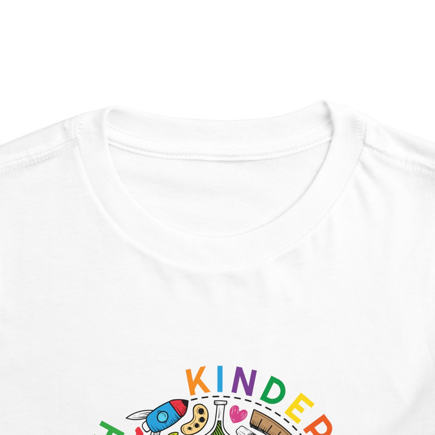 Kindergarten Here I Comer Boricua Toddler Short Sleeve Tee