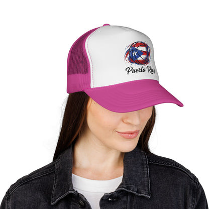Puerto Rico Basketball Flag 2 Trucker Caps FREE SHIPPING