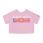 Puerto Rico HOME Flowy Cropped Tee