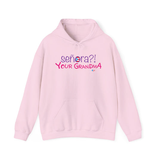 Señora Your Grandma Unisex Heavy Blend™ Boricua-Style Hoodies