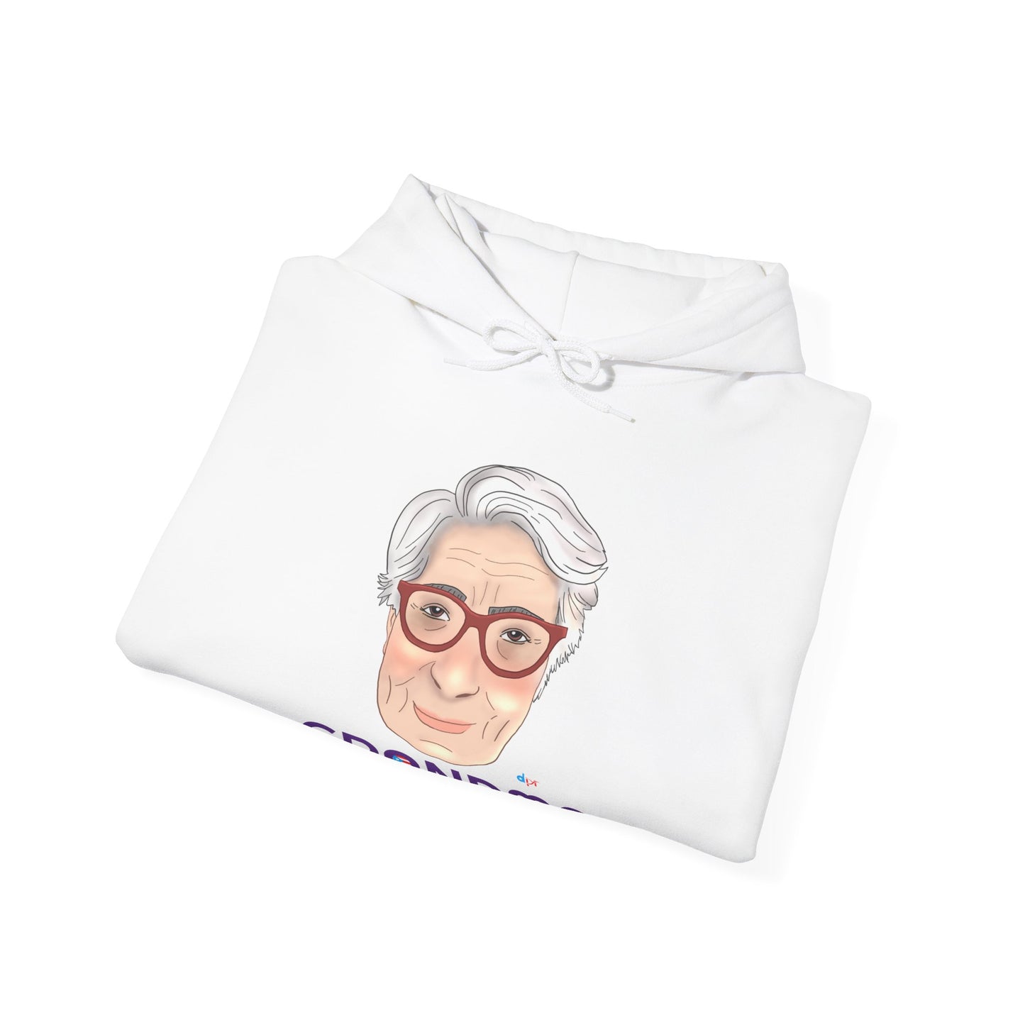 Abuela Boricua Always Here Never Left Unisex Heavy Blend™ Boricua-Style Hoodies