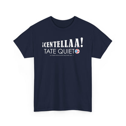 CENTELLA! Puerto Rican Mom  Unisex Heavy Cotton Tee