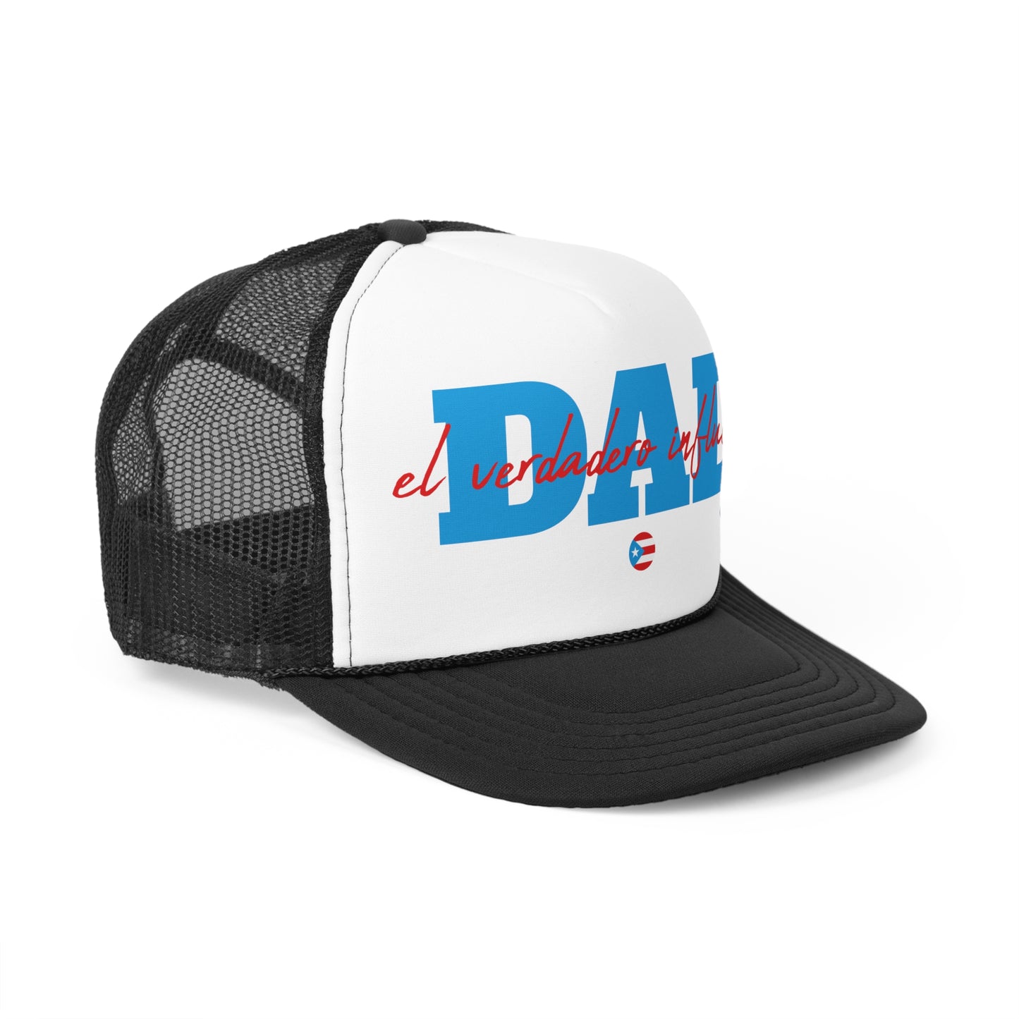 DAD El Verdadero Influencer Puerto Rican Pride Trucker Caps FREE SHIPPING