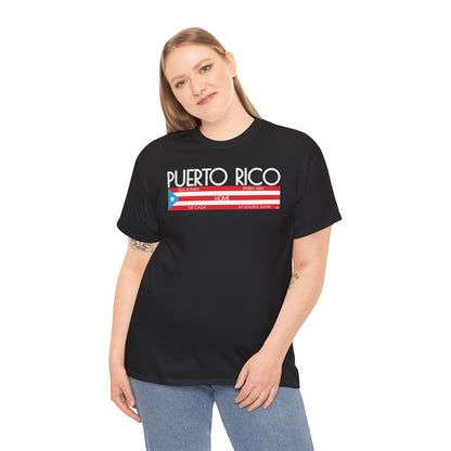 Puerto Rico HOME Unisex Heavy Cotton Tee