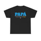 Papá My Hero Blue Heavy Cotton Tee