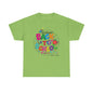 Welcome Back to School Boricua Teacher Heavy Cotton Tee