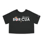 Jíbaro Boricua Flowy Cropped Tee