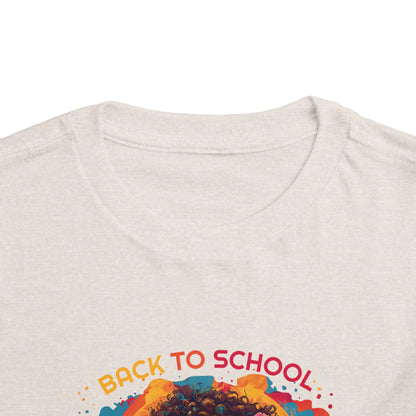 Back to School Maranta Boricua Toddler Short Sleeve Tee