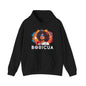 Boricua Girl Black Unisex Heavy Blend™ Boricua-Style Hoodies
