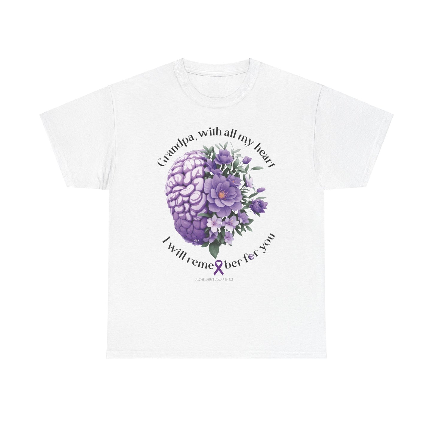 GRANDPA I Will Remember for You Unisex Heavy Cotton Tee