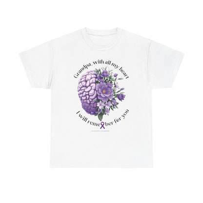 GRANDPA I Will Remember for You Unisex Heavy Cotton Tee