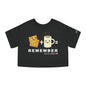Crackers & Coffee REMEMBER ABUELA Flowy Cropped Tee