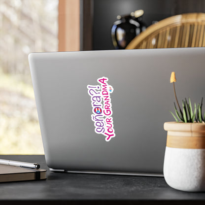 Señora Your Grandma Kiss-Cut Vinyl Decals