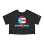 BORINCANO BANDERA Flowy Cropped Tee