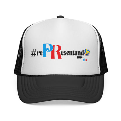 RePResentando Volleyball Puerto Rican Pride Trucker Caps FREE SHIPPING