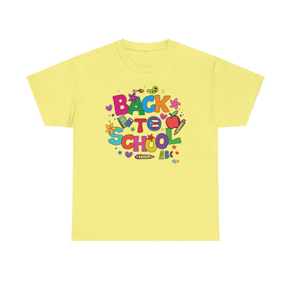 Back to School Boricua Teacher Heavy Cotton Tee
