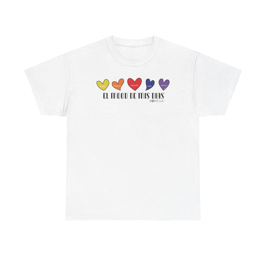 El Mood de mis días Boricua Unisex Heavy Cotton Tee