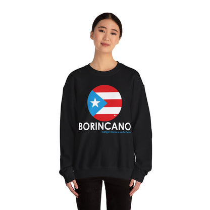 BORINCANO BANDERA Unisex Heavy Blend™ Crewneck Sweaters