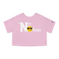 I'm Nice Boricua Flowy Cropped Tee
