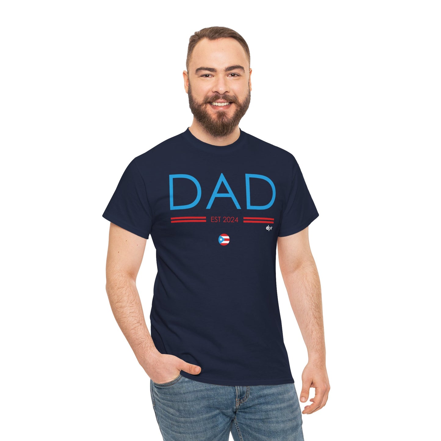 DAD Est 2024 Heavy Cotton Tee