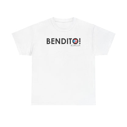 BENDITO BORICUA Unisex Heavy Cotton Tee