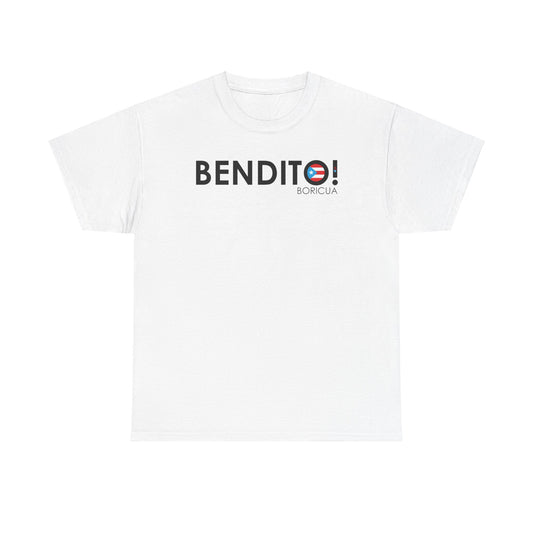 BENDITO BORICUA Unisex Heavy Cotton Tee
