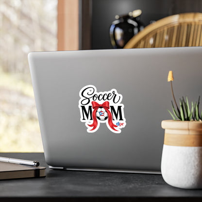 Soccer Mom Boricua Waterproof Kiss-Cut Vinyl Decals