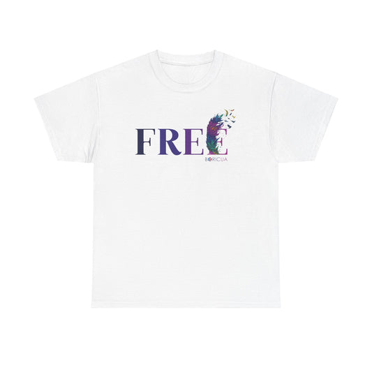 FREE BORICUA Unisex Heavy Cotton Tee