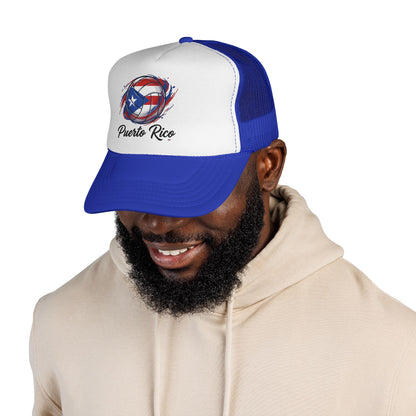 Puerto Rico Volleyball Flag  Trucker Caps FREE SHIPPING