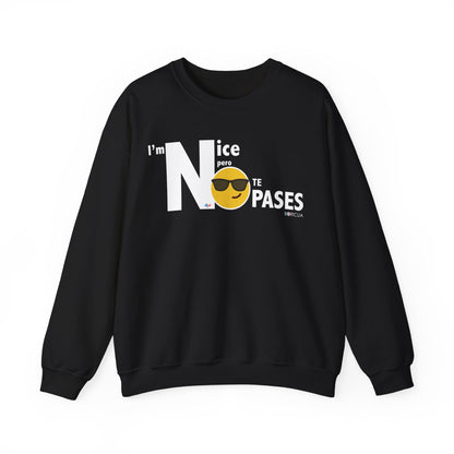 I'm Nice Boricua Unisex Heavy Blend™ Crewneck Sweaters