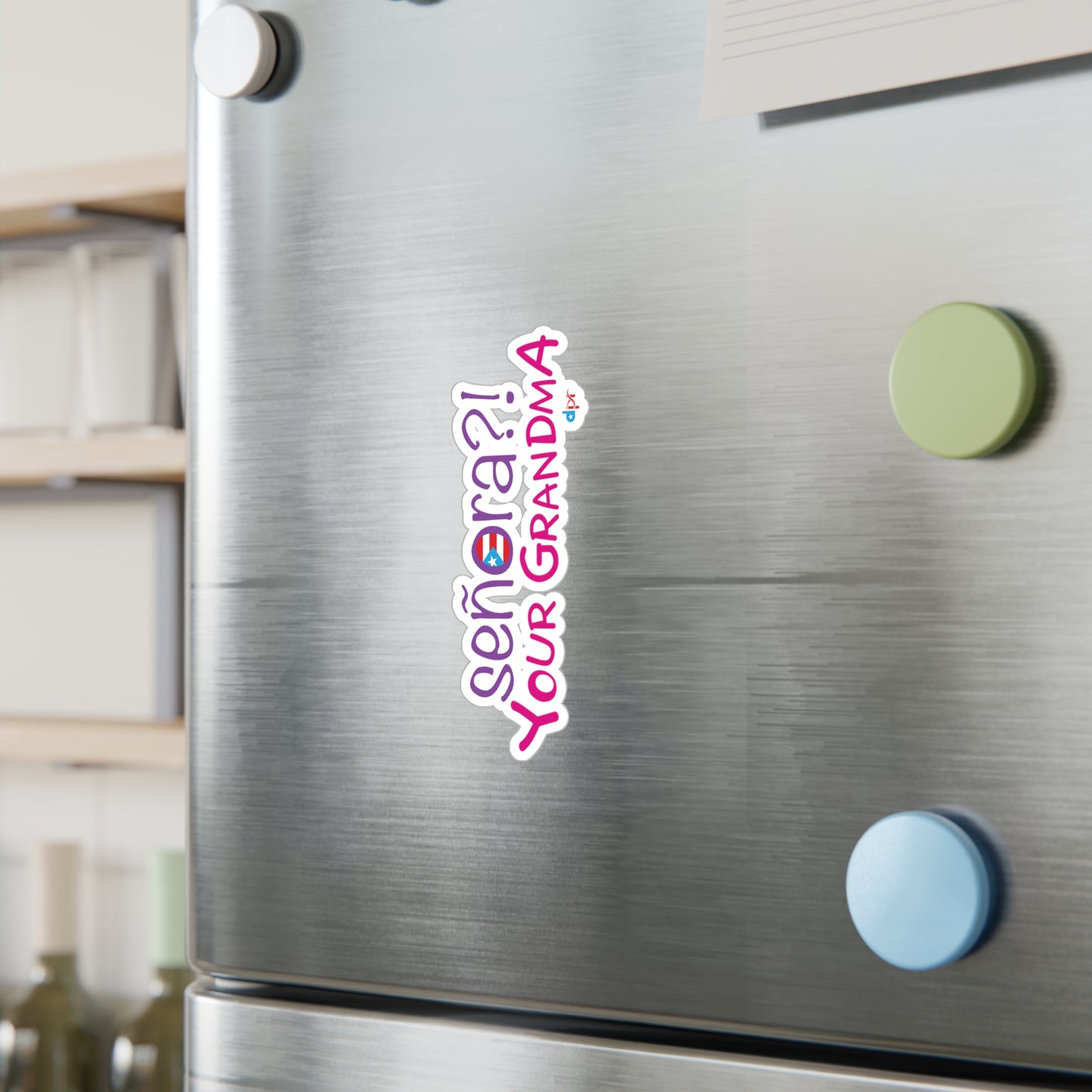 Señora Your Grandma Kiss-Cut Vinyl Decals