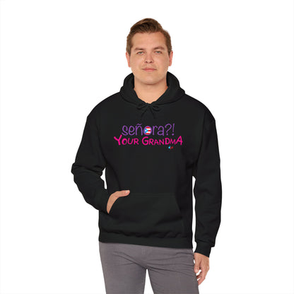Señora Your Grandma Unisex Heavy Blend™ Boricua-Style Hoodies