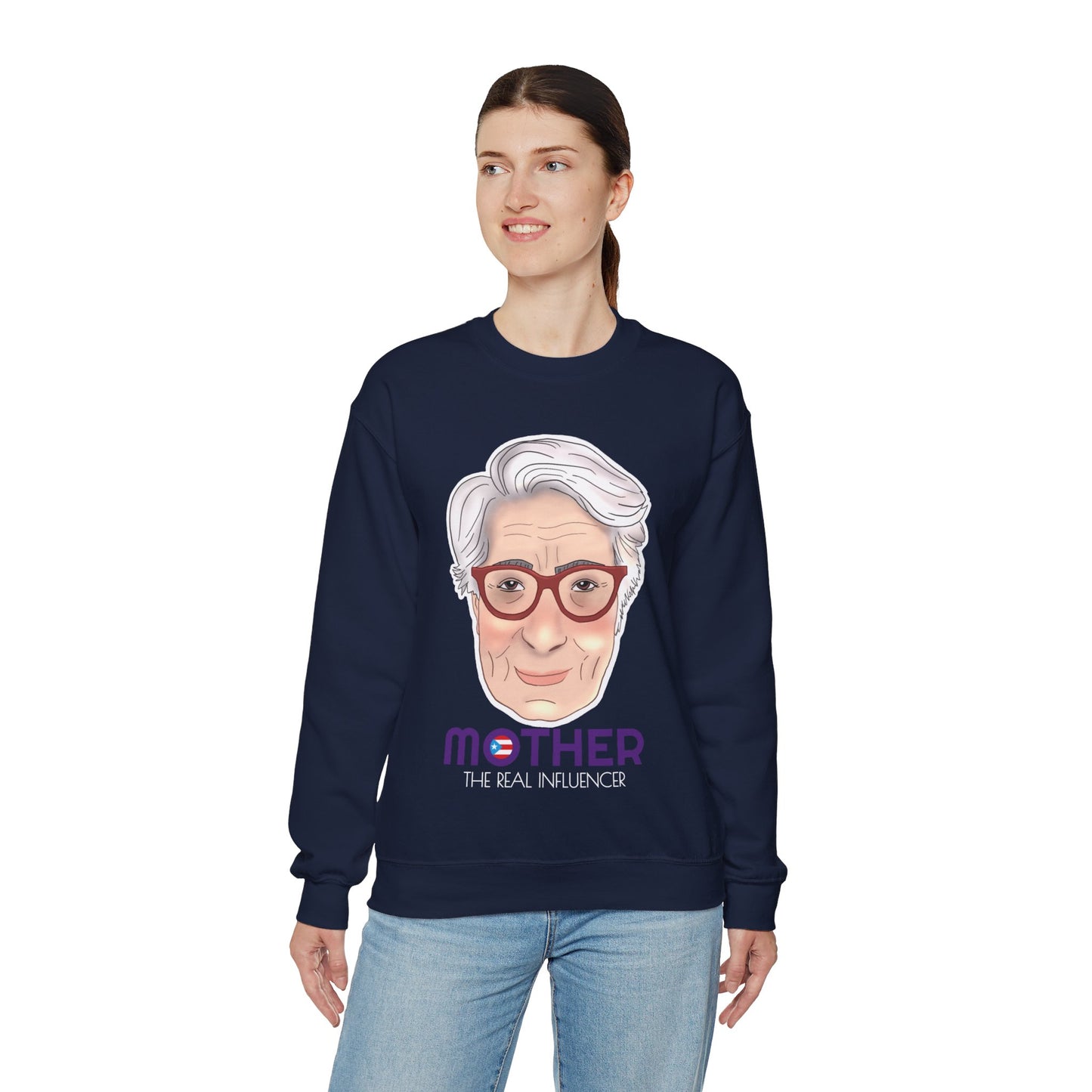Mother The Real Influencer Heavy Blend™ Crewneck Sweatshirt