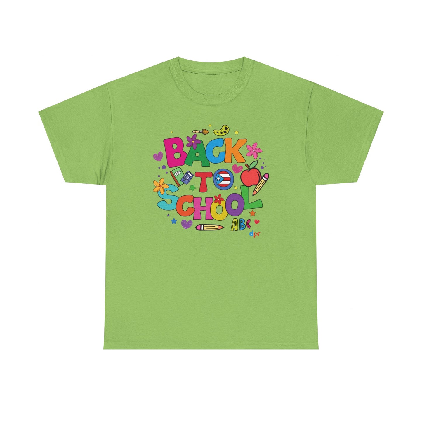 Back to School Boricua Teacher Heavy Cotton Tee