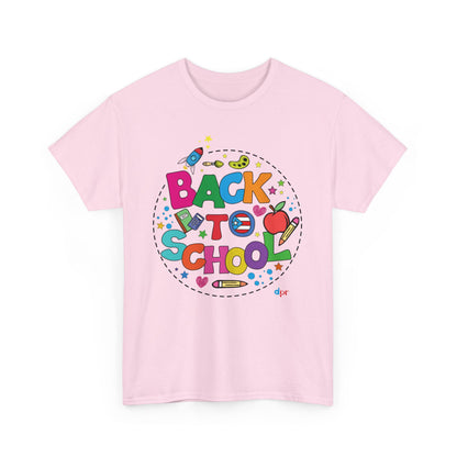Back to School Boricua Student Heavy Cotton Tee