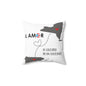 El Amor is Greater than Distance New York Spun Polyester Square Pillow