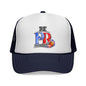 Copy of Soccer Mom Boricua Red Bow Puerto Rican Flag Trucker Caps FREE SHIPPING
