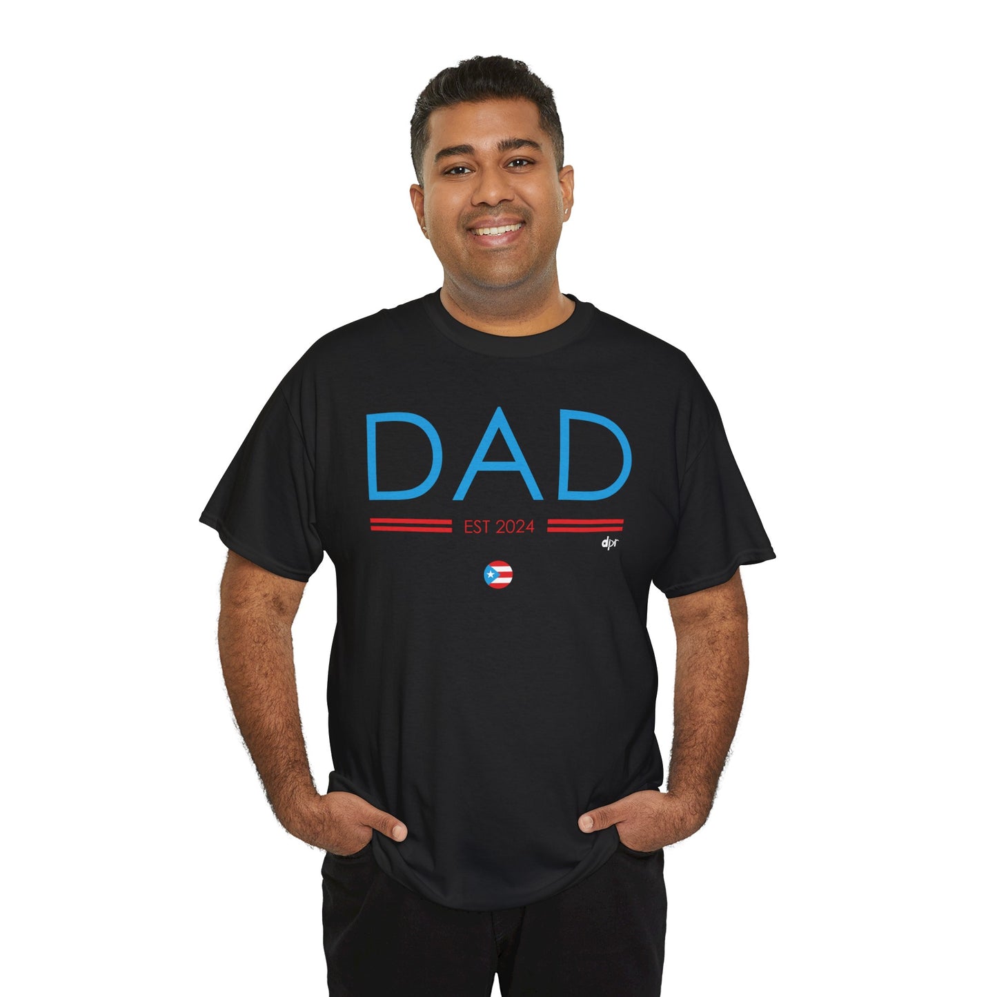 DAD Est 2024 Heavy Cotton Tee