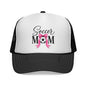Soccer Mom Boricua Red Bow Puerto Rican Flag Trucker Caps FREE SHIPPING