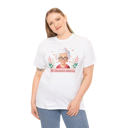 In Loving Memory of My Grandma Boricua Unisex Heavy Cotton Tee