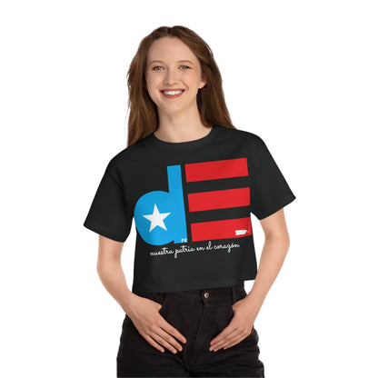 Dpr MAPA Puerto Rico Flowy Cropped Tee