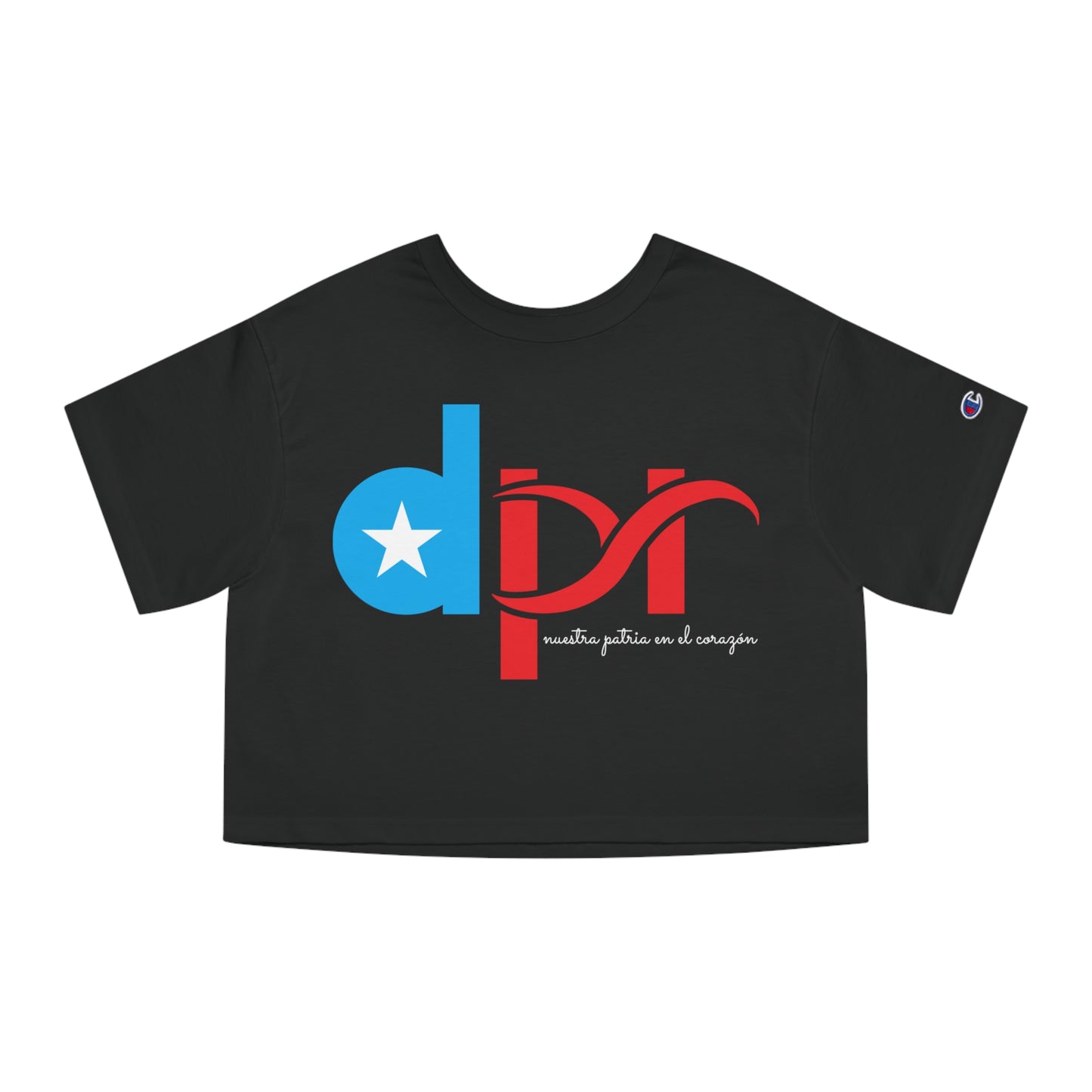 Dpr Nuestra Patria en el corazón Flowy Cropped Tee