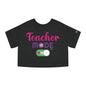 Teacher Mode ON - Back To School Boricua T Shirt Flowy Cropped Tee